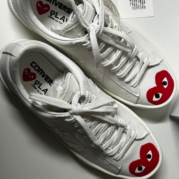 꼼데가르송 x 컨버스 신발