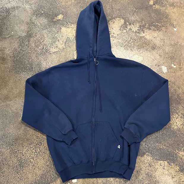 빈티지 90s 러셀 후드집업