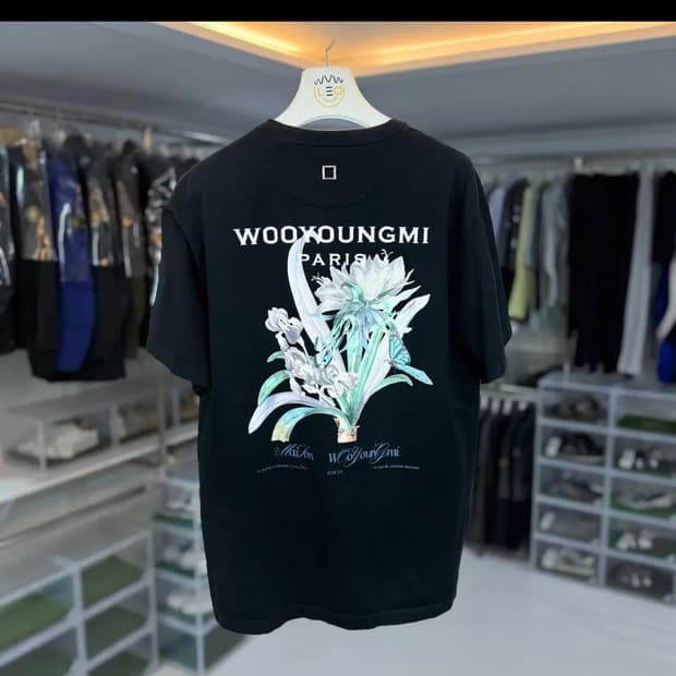 유영미 플라워 반팔