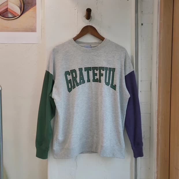 Styleup 팔 배색 맨투맨