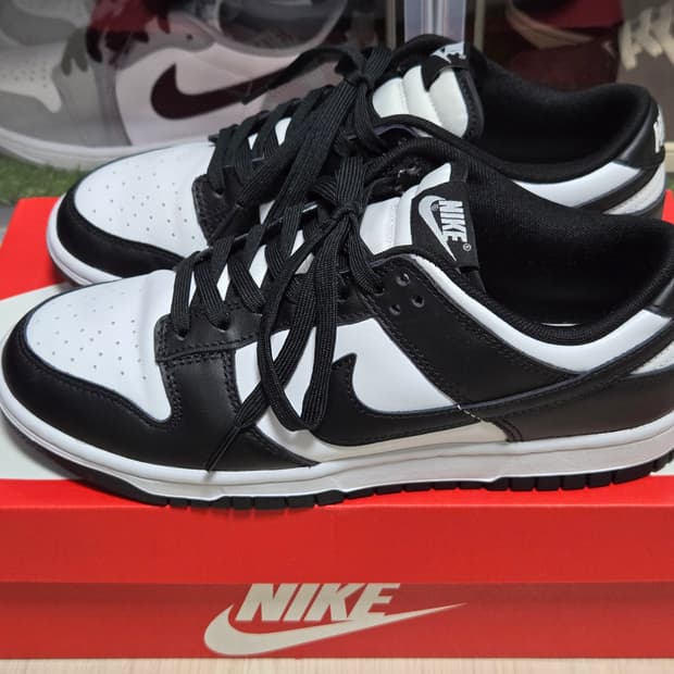 [판매](260)나이키 덩크 로우 레트로 블랙(범고래)