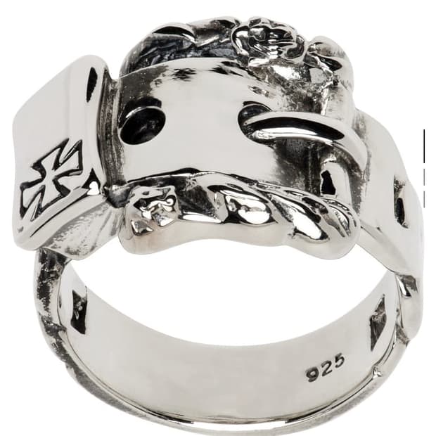 Erd rose buckle ring