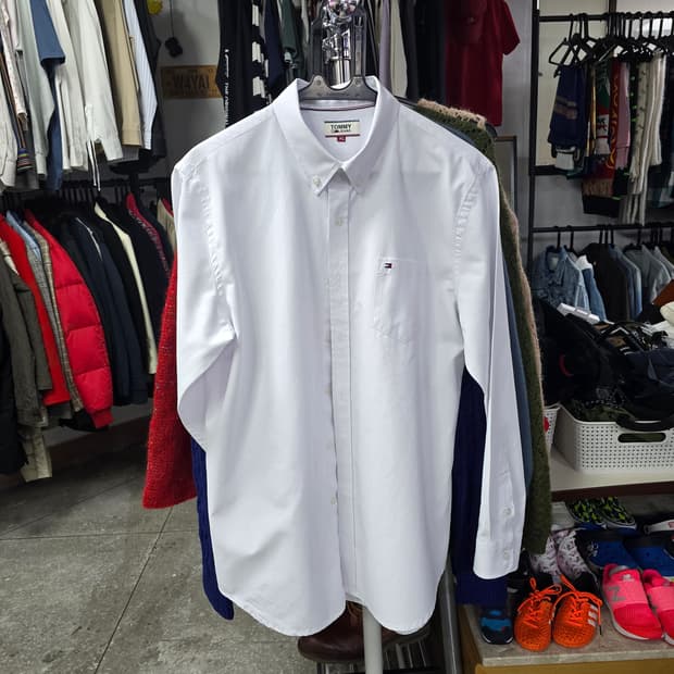 타미힐피거 화이트 셔츠 (1353)