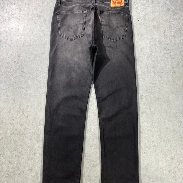 [34] Levi's 505 리바이스 흑청 레귤러핏 데님팬츠