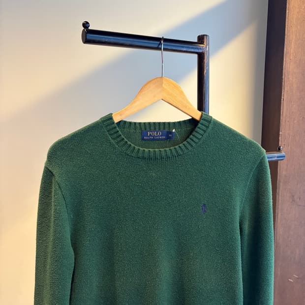 15608 - 폴로 랄프로렌 그린 니트