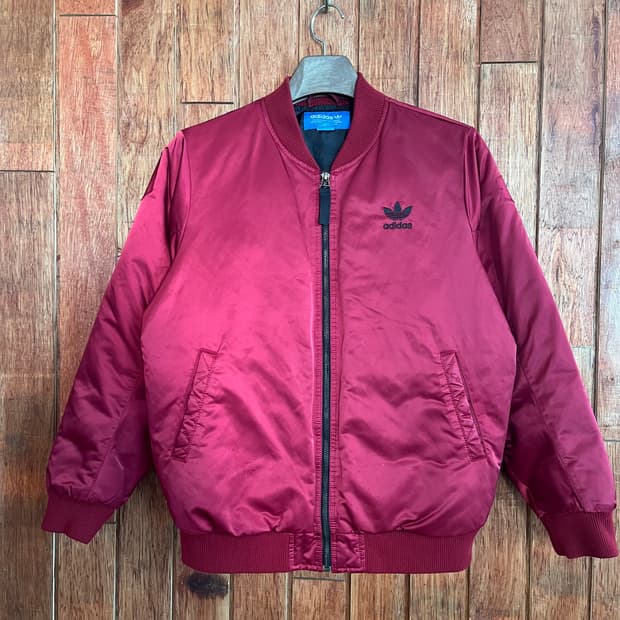 adidas 버건디 봄버 