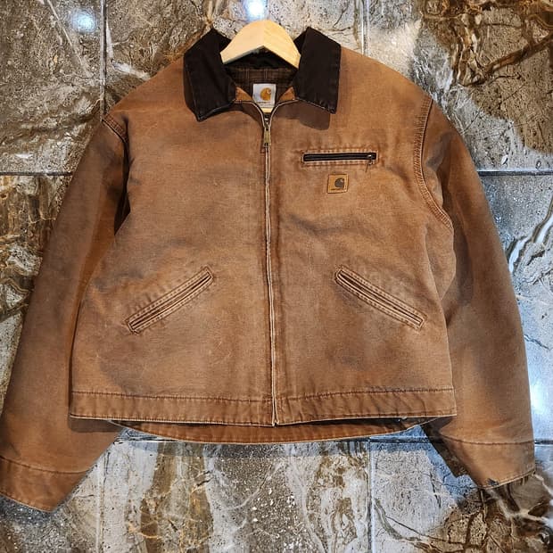 칼하트 디트로이드 자켓 j97 브라운