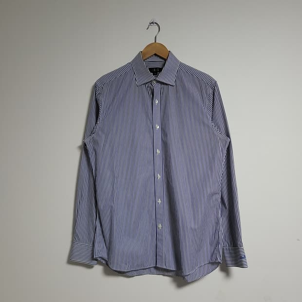 (100) DAKS 닥스 남성 스트라이프 긴팔 셔츠 남방