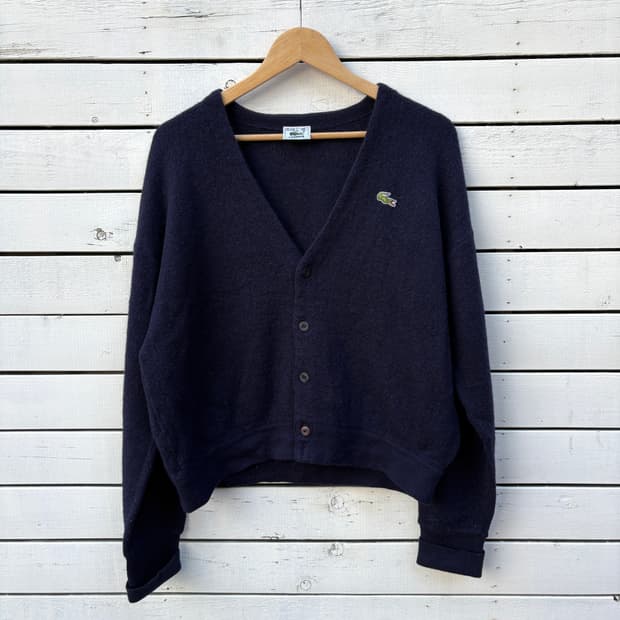 Lacoste 라코스테 네이비 가디건
