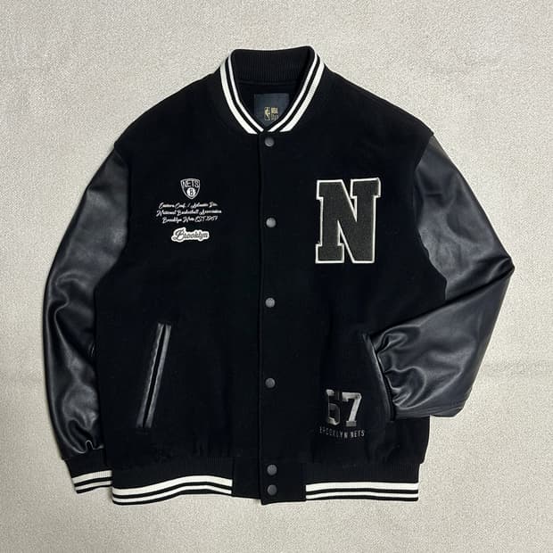 NBA 브루클린 네츠 바시티 자켓
