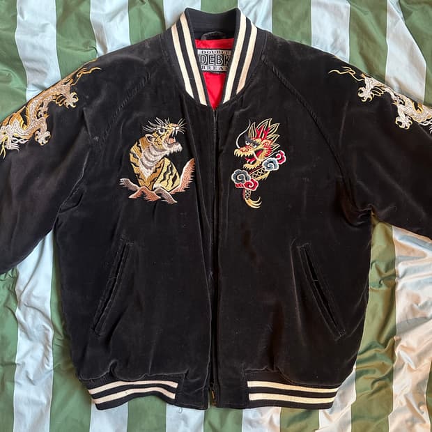 빈티지 벨벳 스카잔