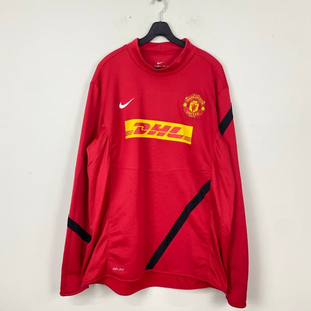 나이키 맨체스터 유나이티드 맨유 11-12 트레이닝탑 XL <575>