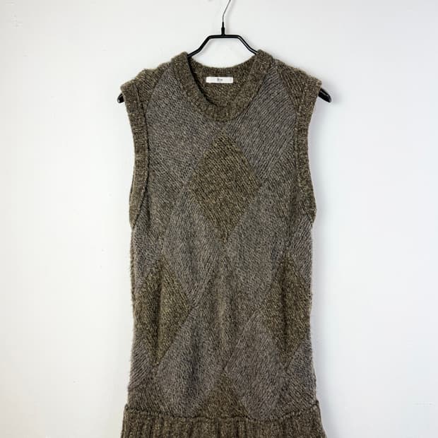 PPCM 아가일 니트 베스트