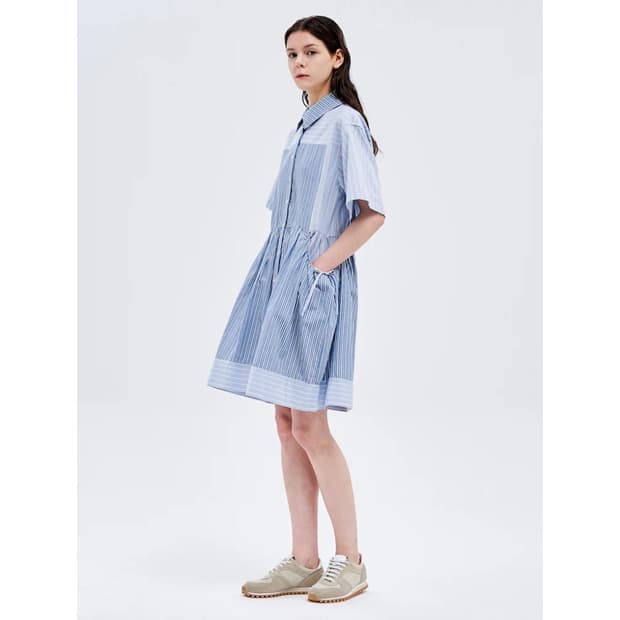 씨뉴욕 25SS 스트라이프 셔츠 튜닉