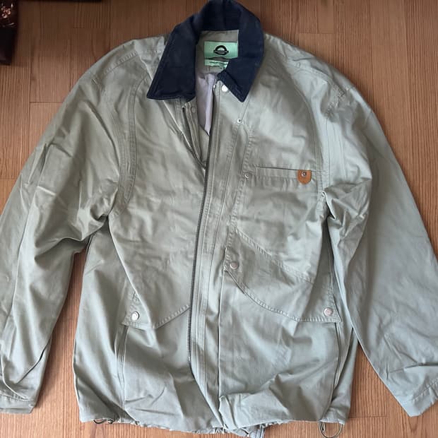 런던 언더그라운드 빅 포켓 자켓 L