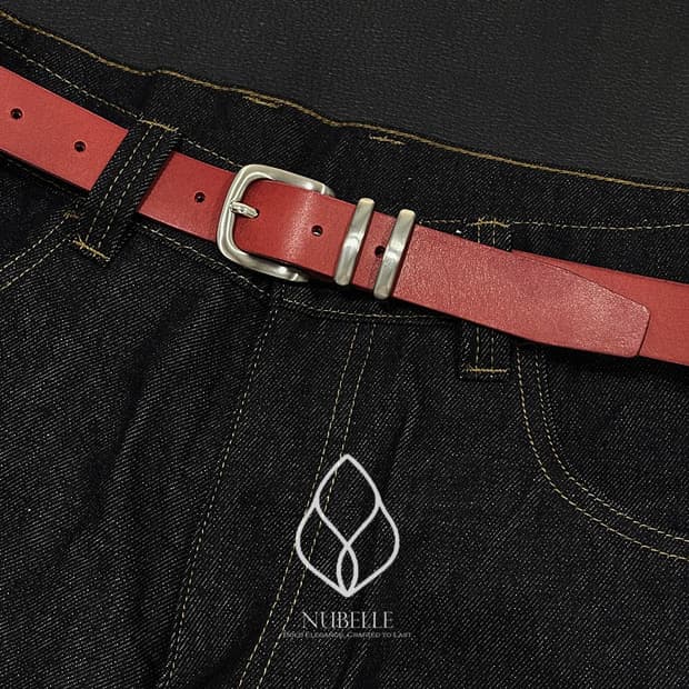 🌗 Double ring basic belt / 더블 링 웨스턴 벨트