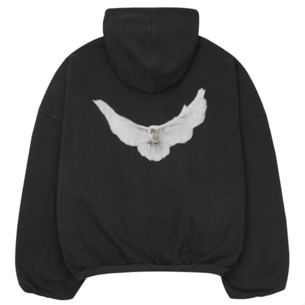 이지 갭 발렌시아가 도브 후드 워시드 블랙 m 사이즈