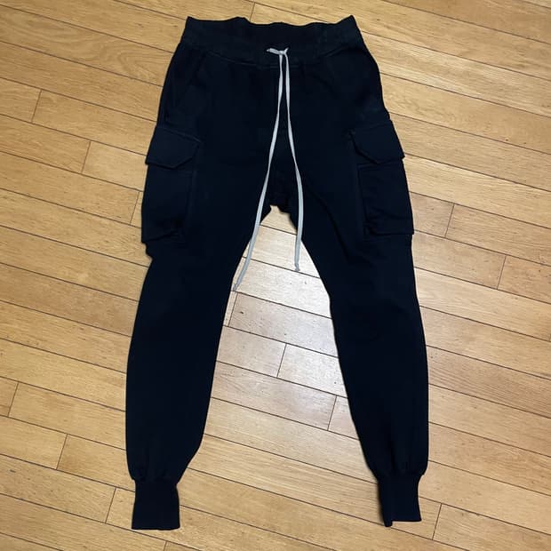 릭오웬스 DU02B4386 RIG 09 S 사이즈