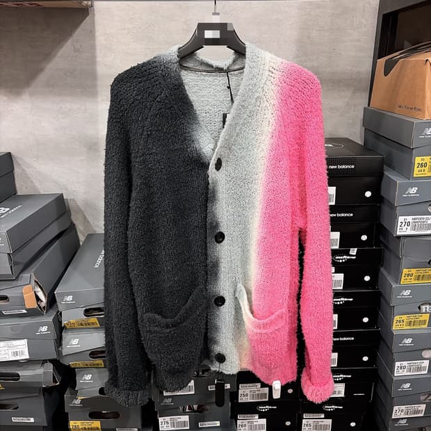 (정품/새상품) SACAI 사카이 남성 타이다이 울 블렌드 가디건