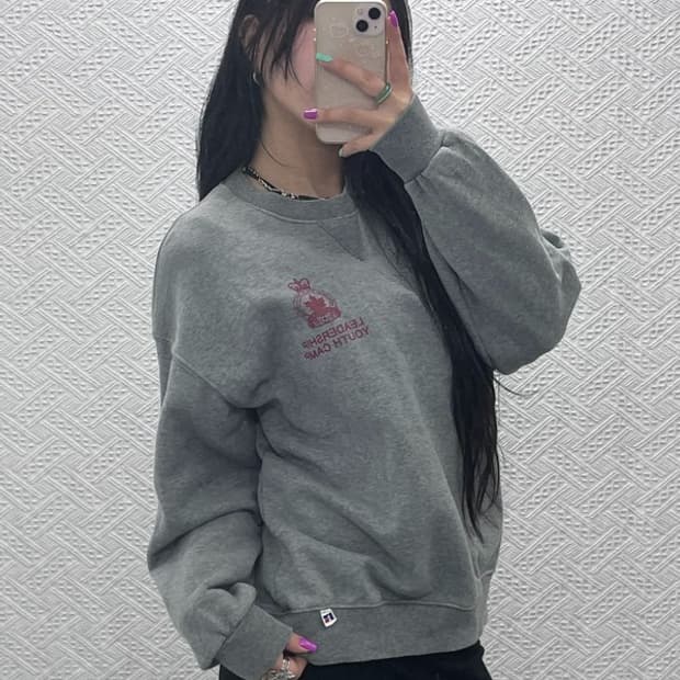 러셀 레트로 코카콜라 프린팅 맨투맨 스웻셔츠 M C07171