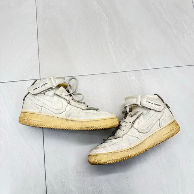 나이키 꼼데가르송 옴므 에어포스 275