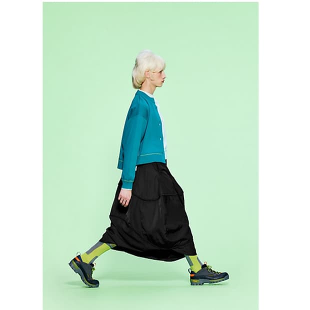 ENFOLD 나곤스탠스 스커트 미디움