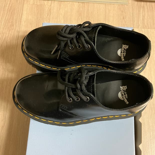 닥터마틴 1461 쿼드 블랙 220