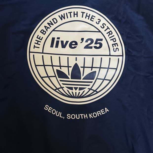 아디다스 오아시스 서울 트랙탑 S 네이비 새상품