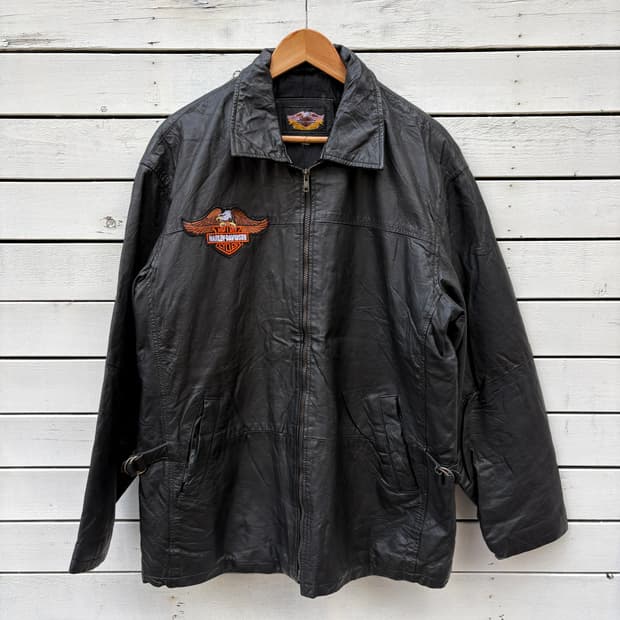 Harley Davidson 할리데이비슨 레더 가죽 자켓