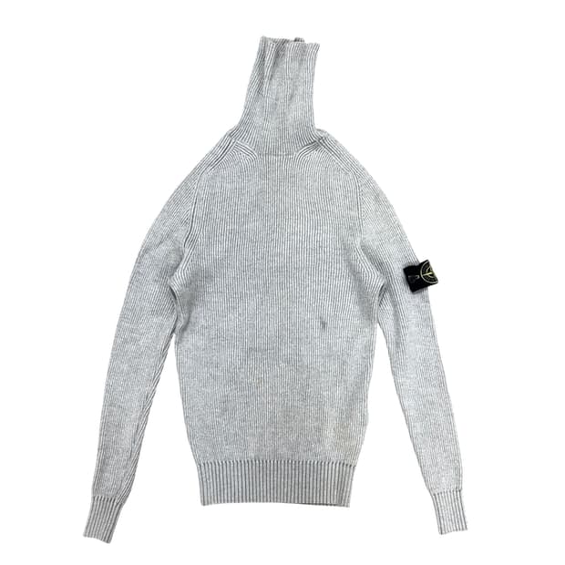 스톤아일랜드 골지 목폴라 니트(M)