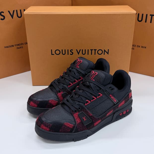[S급/275] 루이비통 LV 다미에 데님 트레이너 스니커즈