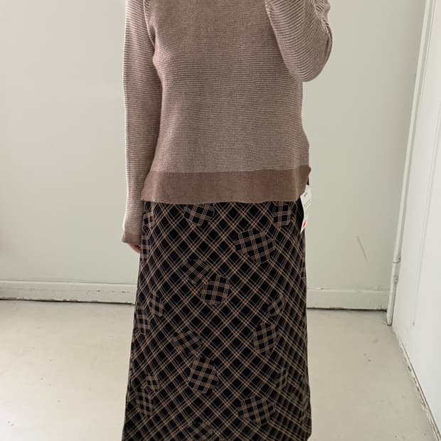 일본빈티지 레글런 터틀넥 니트 스웨터