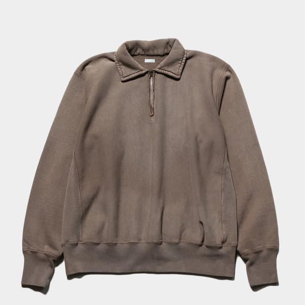 a.presse 아프레쎄 25ss 하프집업 브라운 [5] 새상품