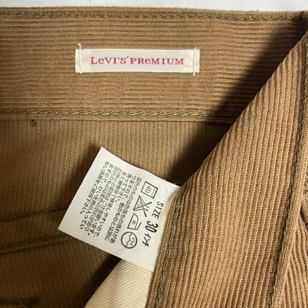 리바이스 프리미엄 517 코듀로이 