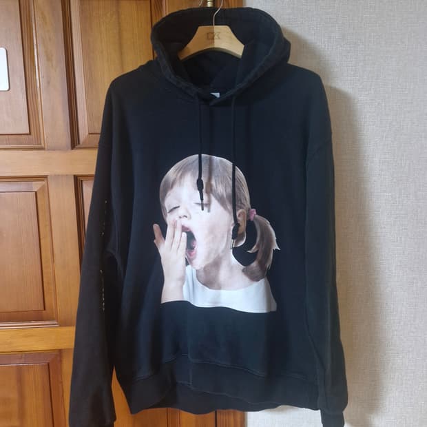 아크메드라비 소녀 후드 블랙 2사이즈