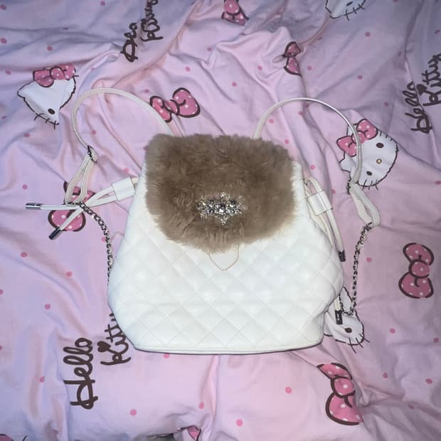 Rady 퍼 백팩 갸루백