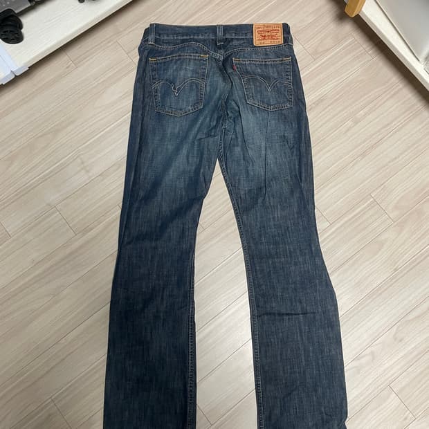 리바이스 빈티지 워싱 데님