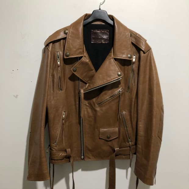 더블라이더 소가죽 자켓