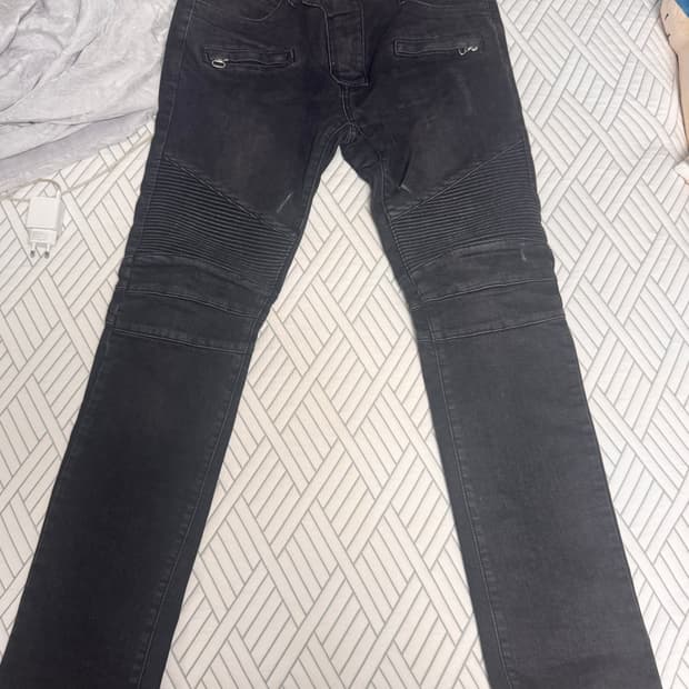 피에르 발망 바이커 진 황금사이즈