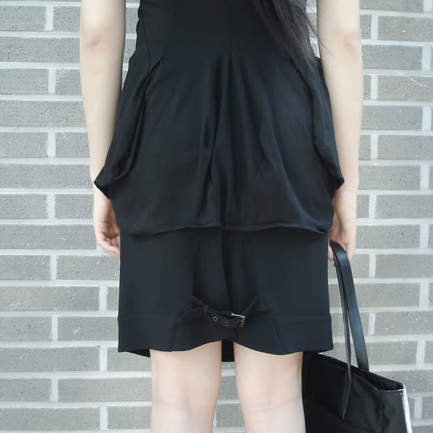 JEAN PAUL GAULTIER FEMME buckle skirt