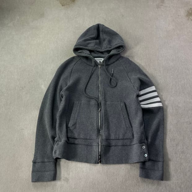 W 95 톰브라운 15f/w 와플 후드집업