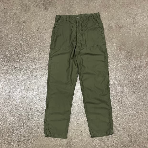 70s 오리지날 미군 OG-107 퍼티그 팬츠 (36“)