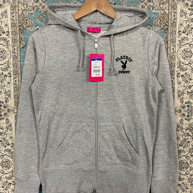 플레이보이버니 딱붙 후드집업1650