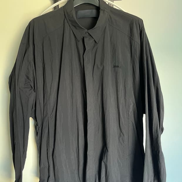 준지 나일론 후드 셔츠