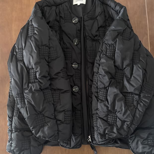 엔폴드 24fw 퀼팅 패딩자켓 38