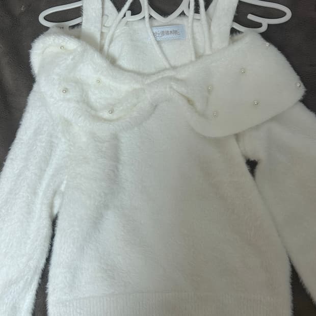 갸루 오프숄더 니트 판매