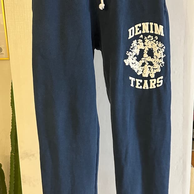 데님 티어스 Denim Tears 트레이닝 바지 M