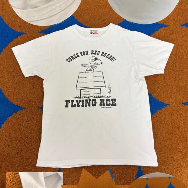 버즈릭슨 스누피 티셔츠 Made in USA🇺🇸