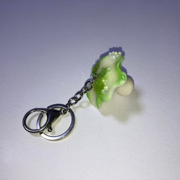mushroom keyring 버섯키링