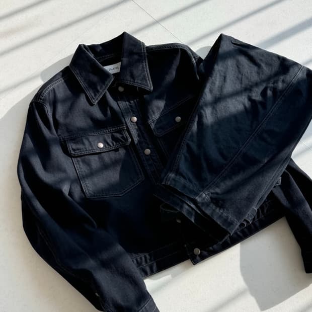 르메르 20ss 데님 트러커 셋업 48,44